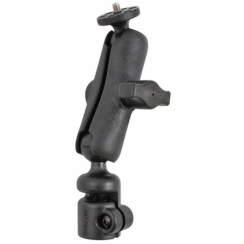 RAM Mount Tele-Mount Telescoping Camera Pole Kit – 1/4-20 Camera Threaded Adapter [RAP-B-218-1-366U]