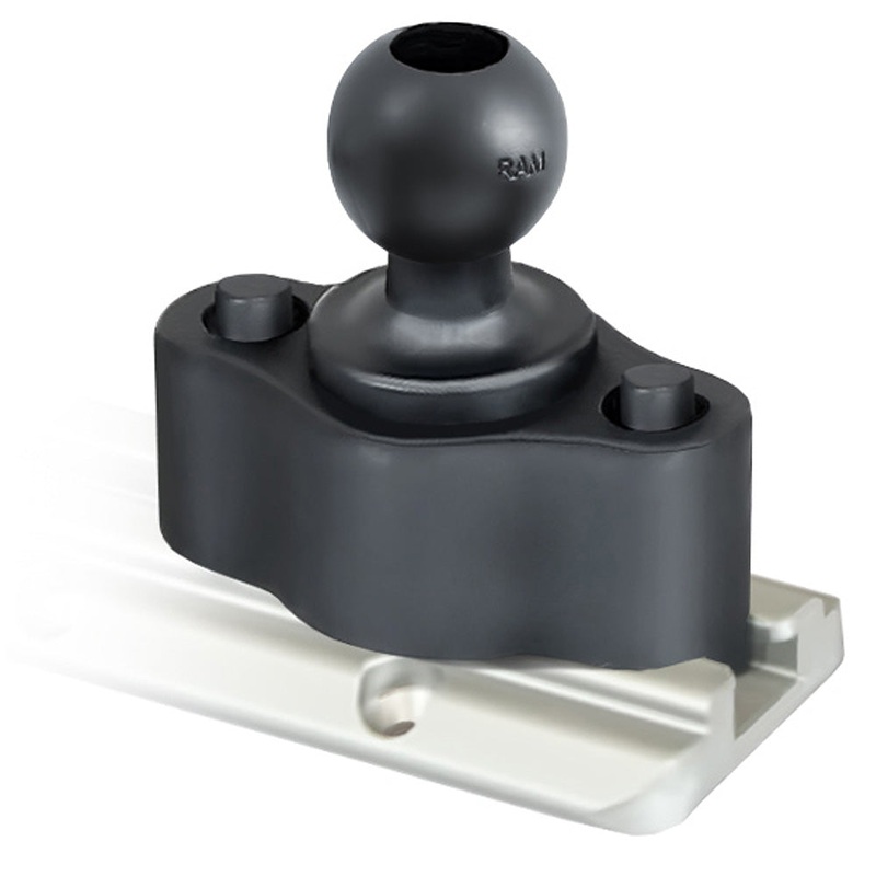 RAM Mount Universal 1″ Quick Release Track Rail Adapter [RAP-B-383U]