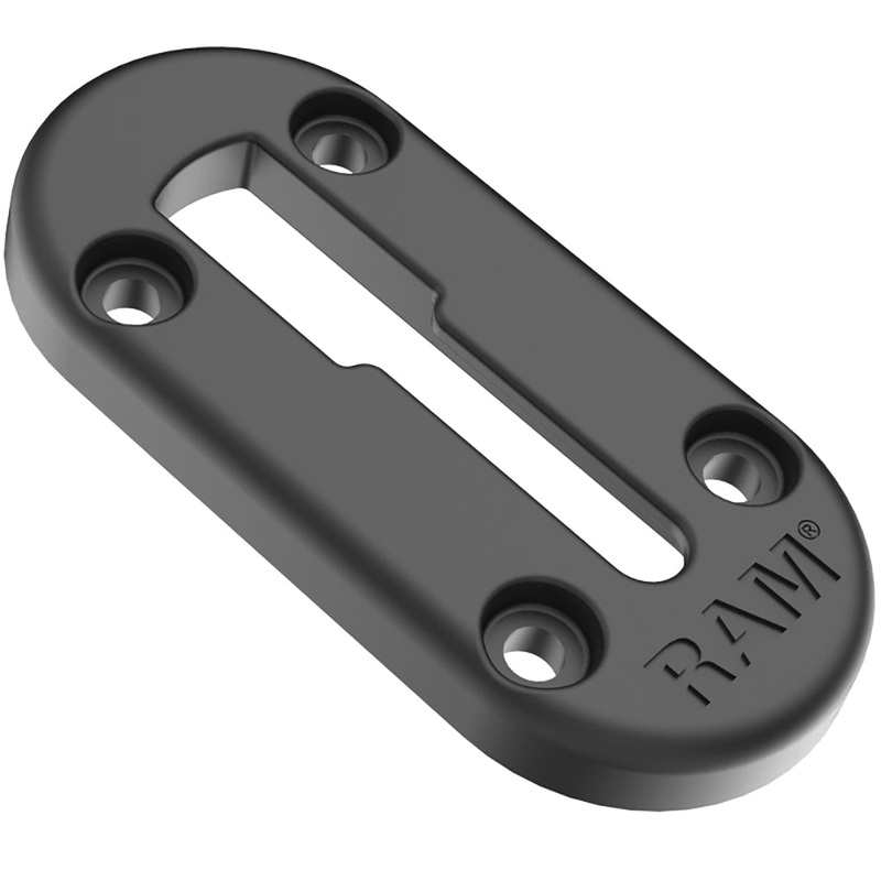 RAM Mount Top-Loading Composite Tough-Track Overall Length: 3.75″ [RAP-TRACK-A2U]