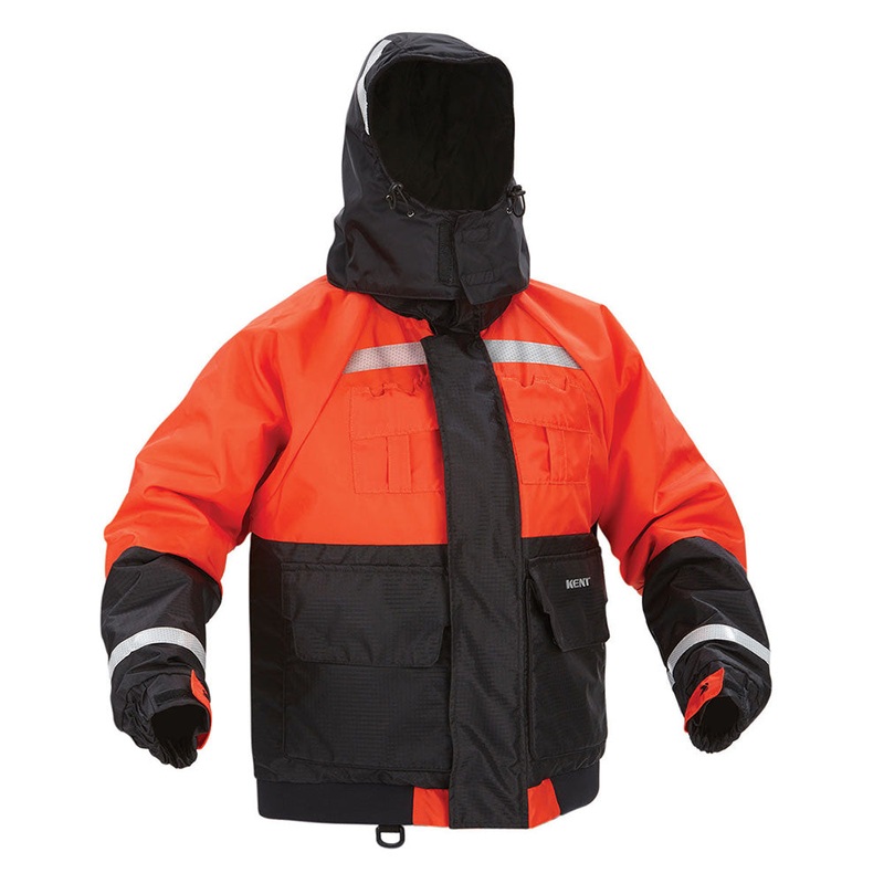 Kent Deluxe Flotation Jacket PFD – Large – Orange [151800-200-040-23]