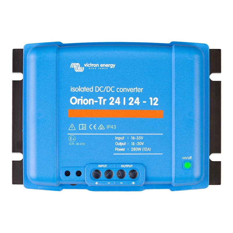 Victron Orion-TR DC-DC Converter – 24 VDC to 24 VDC – 280W – 12AMP Isolated [ORI242428110]