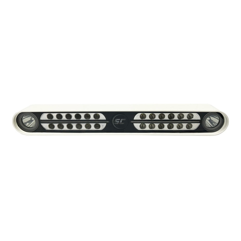 Shadow-Caster Eagle Ray LED Light Bar – White Housing  Dual Optics [SCM-EAGLE-RAY-WH]