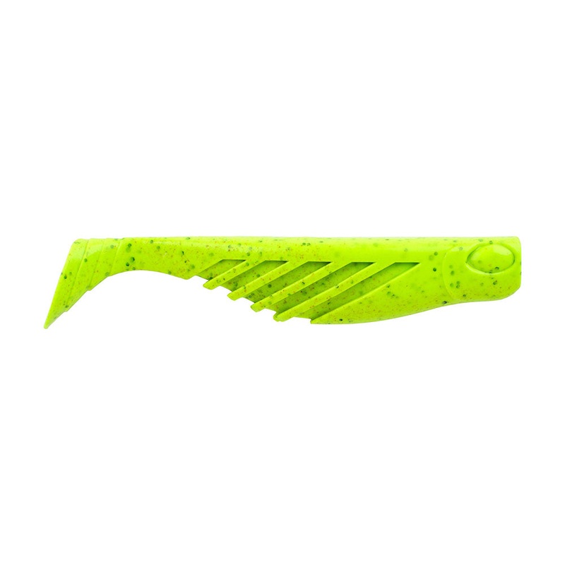 Berkley Gulp! Saltwater Ripple Mullet – 3″ – Chartreuse Pepper GSRM3-CP [1637700]
