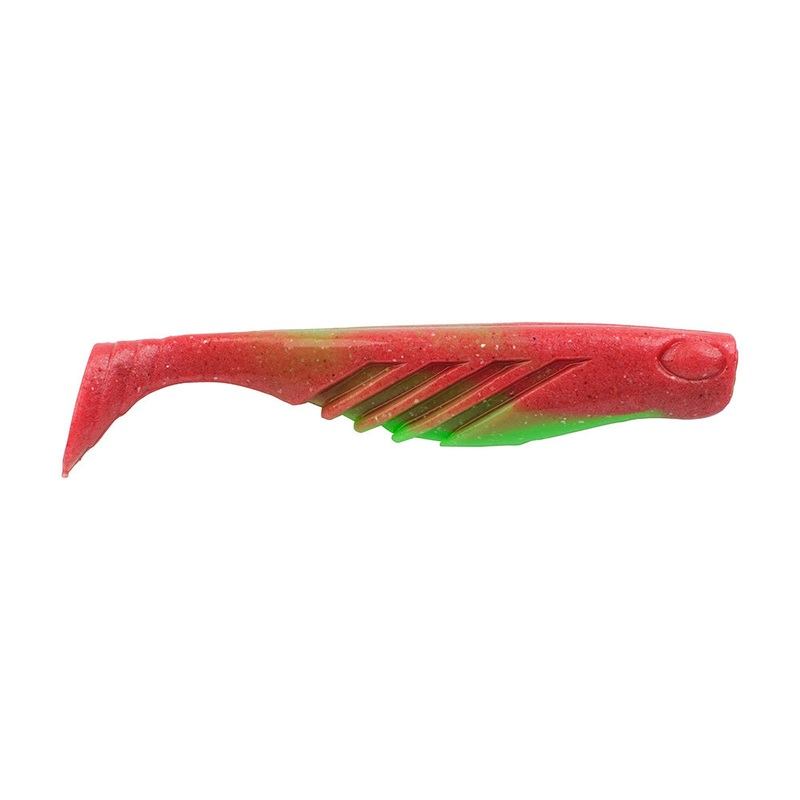 Berkley Gulp! Saltwater Ripple Mullet – 4″ – Nuclear Chicken GSRM4-NCH [1637689]