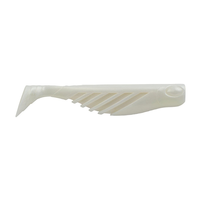 Berkley Gulp! Saltwater Ripple Mullet – 4″ – Pearl White GSRM4-PW [1637693]