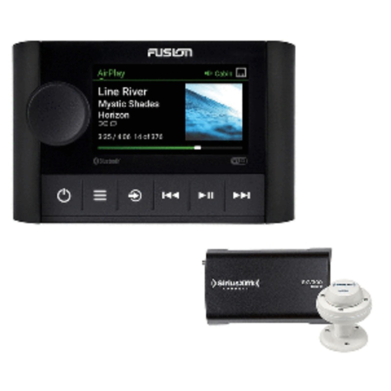 FUSION APOLLO MS-SRX400 STEREO W/SIRIUSXM SXV300 CONNECT TUNER & MARINE/RV ANTENNA