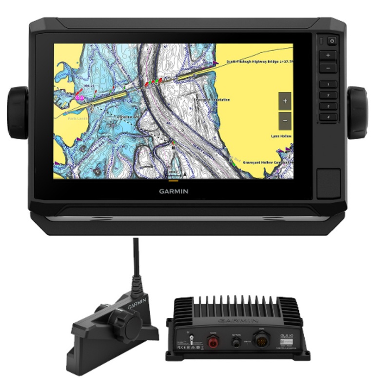 GARMIN ECHOMAP UHD2 93SV W/LIVESCOPE BUNDLE