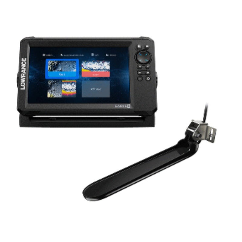 LOWRANCE EAGLE 7 W/TRIPLESHOT TRANSDUCER & DISCOVER ONBOARD CHART