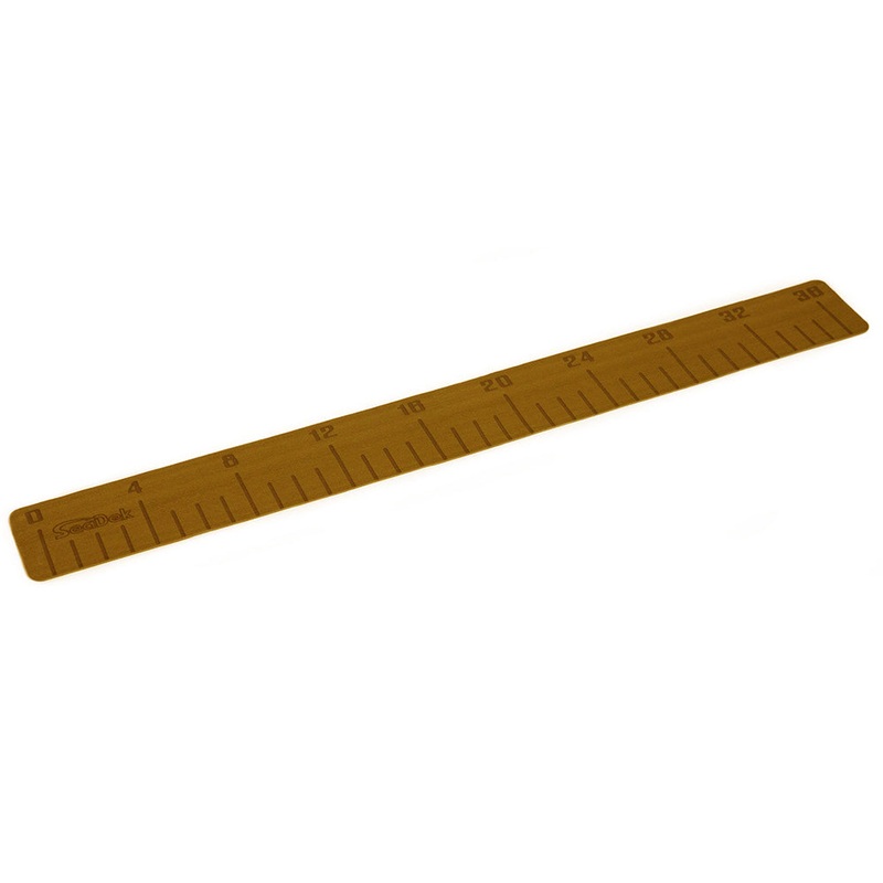 SeaDek 36″ Fish Ruler – Mocha Brushed w/SeaDek Logo [22135-80090]
