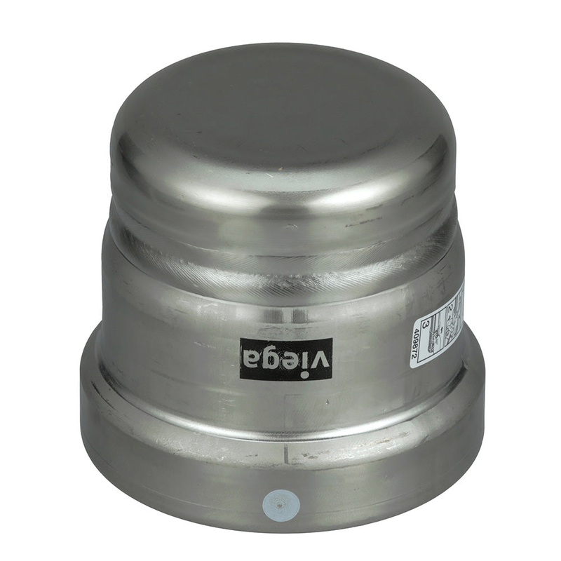 Viega MegaPress 316 FKM 4″ Cap [98550]