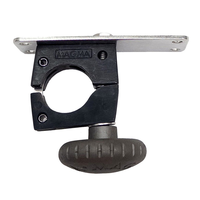 Magma Horizontal Round Rail Mount w/Knob – 1-1/2″ [T10-591]