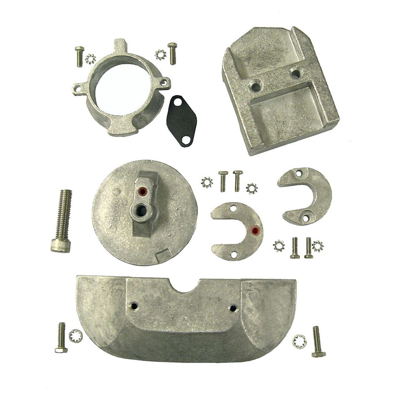 Performance Metals Mercruiser Alpha 1 Gen 2 Complete Anode Kit – Aluminum [10059A]