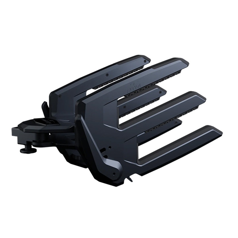 PTM Watersports ClampForce 3.0 Clamping Wake Board Rack – Pair – Black [P13491-9010TEBBK]