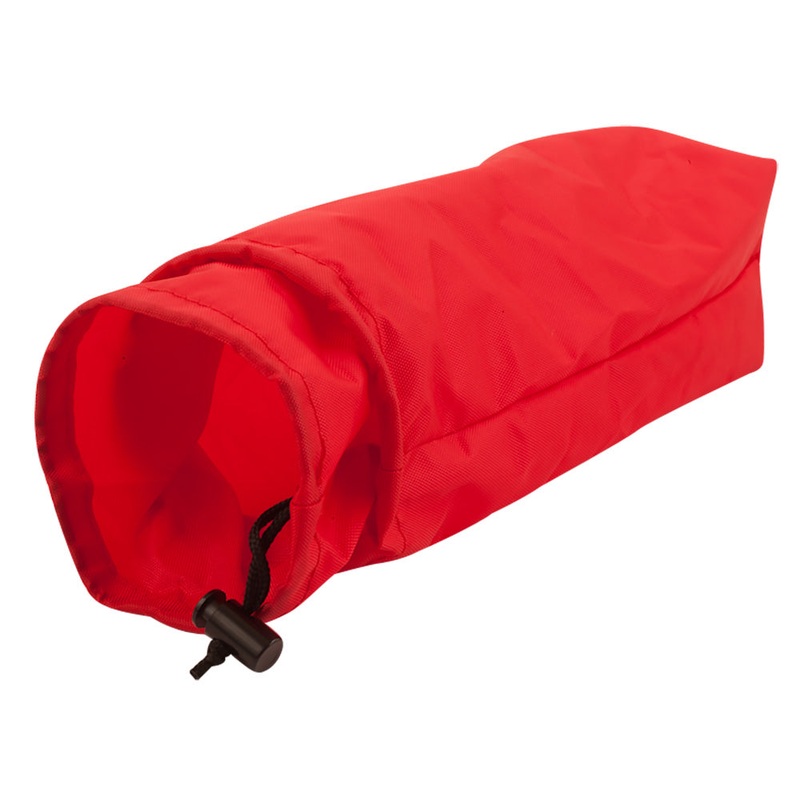 Sea-Dog Nylon Deck Plate Bag – 4″ x 10″ – Red [337149R-1]