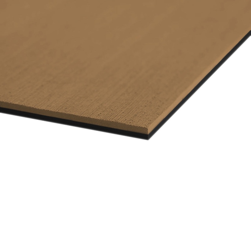 SeaDek 40″ x 80″ 6mm Two Color Full Sheet – Brushed Texture – Mocha/Black (1016mm x 2032mm x 6mm) [45225-80093]