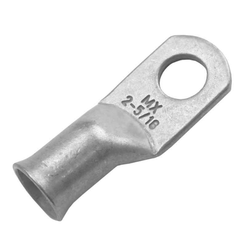 Pacer Tinned Lug 2 AWG – 5/16″ Stud Size – 10 Pack [TAE2-56R-10]