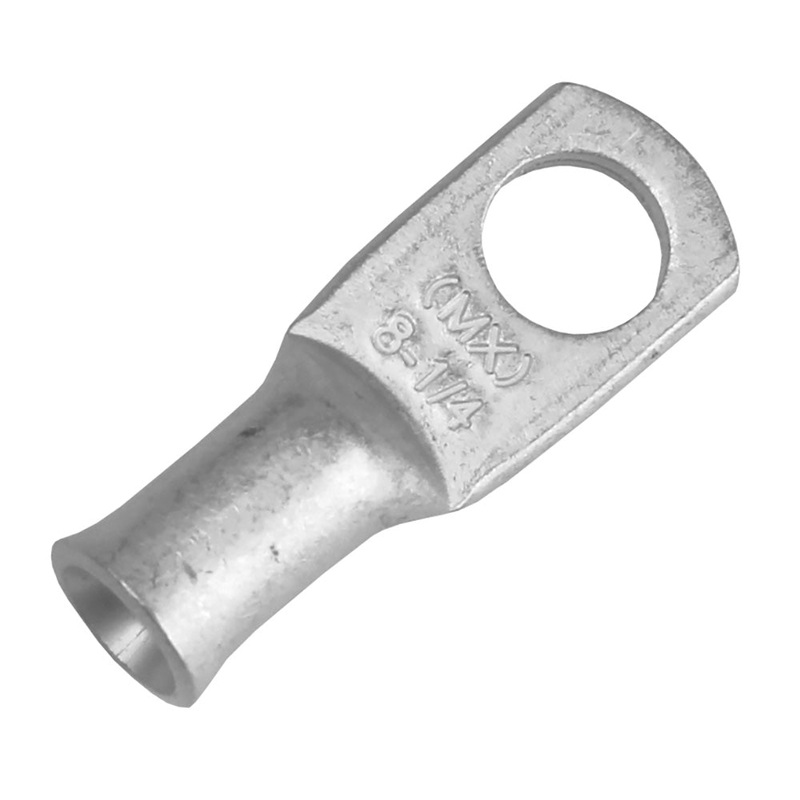 Pacer Tinned Lug 8 AWG – 1/4″ Stud Size – 10 Pack [TAE8-14R-10]