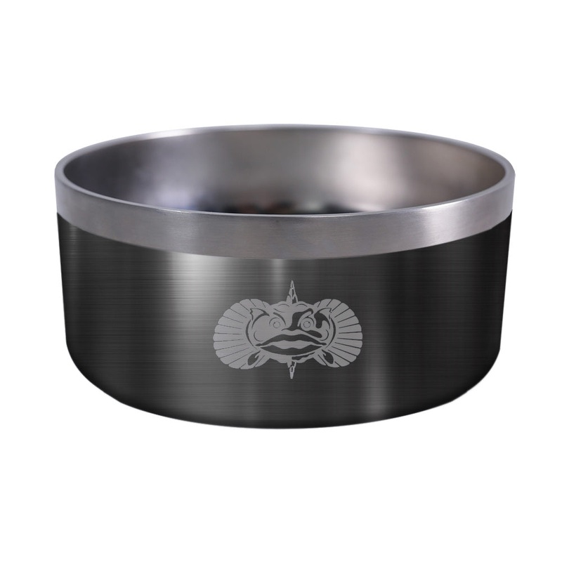 Toadfish Non-Tipping Dog Bowl – Graphite [1081]