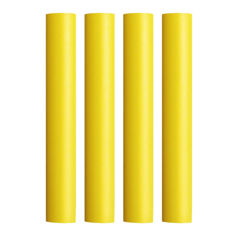 Pacer Battery Cable Heat Shrink Tubing – 3/4″ x 12″ – Yellow (4-Pieces) [BEHS3/4-12YL-4]