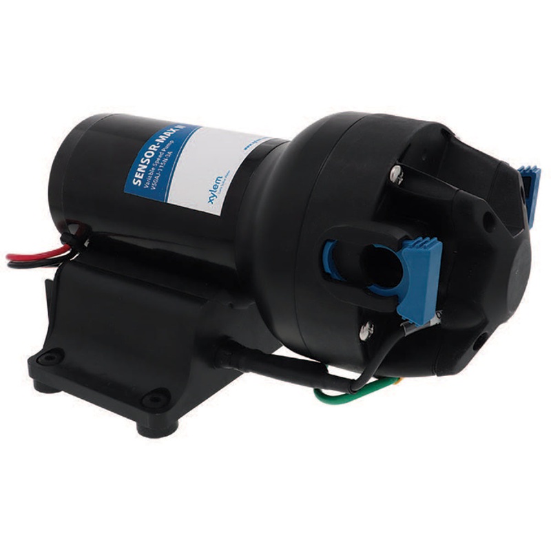 Jabsco Sensor Max II 5 GPM Variable Speed Freshwater Pump – 12V, 40 PSI [V50AJ-115N-3A]