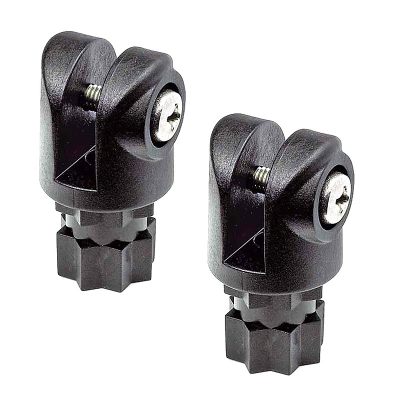 RAILBLAZA Clevis/Bimini Support Pair – Black [02-4032-11]