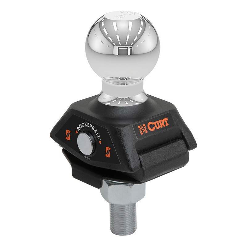 CURT 2″ RockerBall Cushion Hitch Trailer Ball – 3500 lbs [40246]