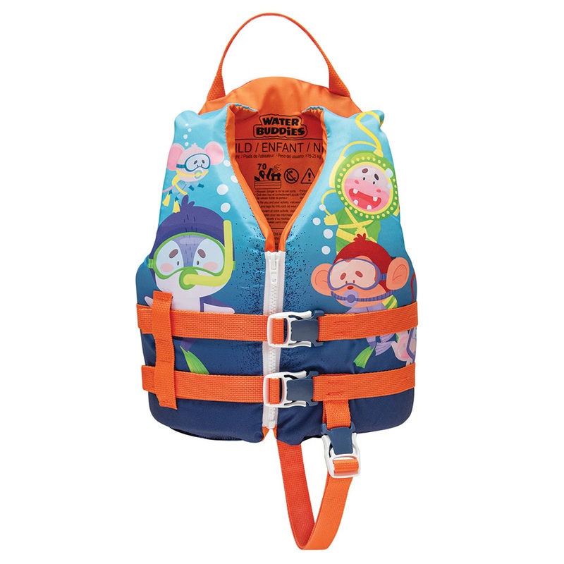 Full Throttle Child Water Buddies Life Vest – Shark – 30-50lbs Type III [104300-500-001-25]