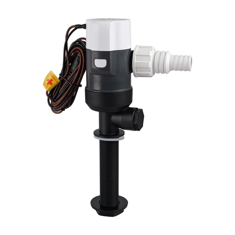 Commodore 1100 GPH Vertical Livewell Pump – Long – 12V [CM-C31-1100L]