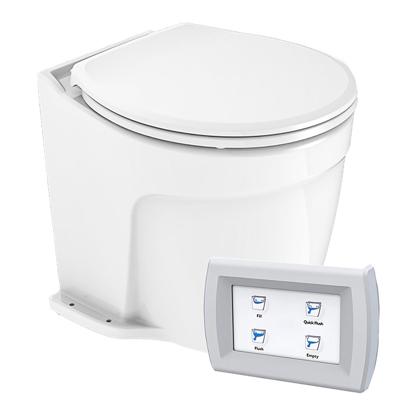 Commodore Deluxe Flush Electric Toilet – Raw Water Pump [CM6RMT]