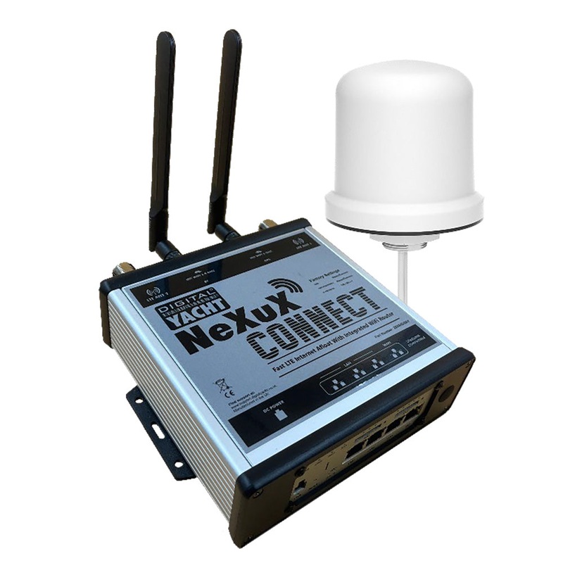 Digital Yacht NeXuX Connect System – Internet Afloat w/Antenna  7M Cable [ZDIG4GNXX]
