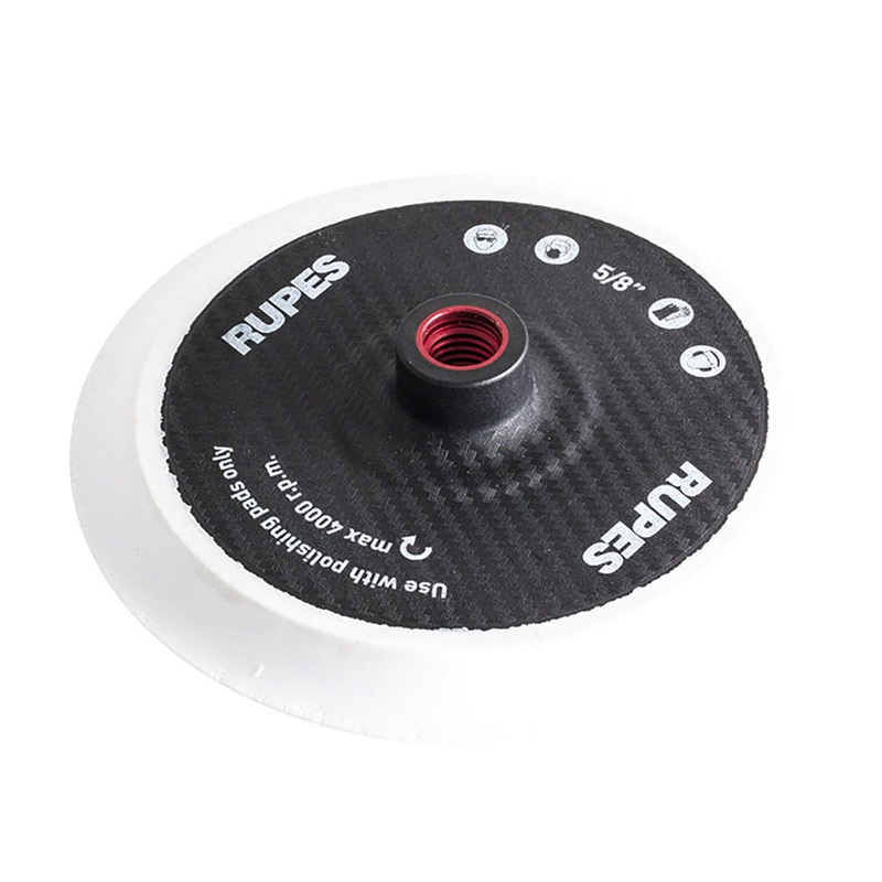 RUPES Backing Pad 165mm/6.5″ Velcro w/5/8″ Female Thread [982.650]