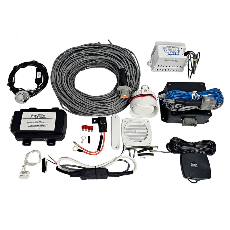 The Marine Guardian – Guardian Device 2.0 w/Global 2G-3G-4G LTE Cellular  2-Way Iridium Satellite Messaging – Sensors Included [THE GUARDIAN P.C-S]