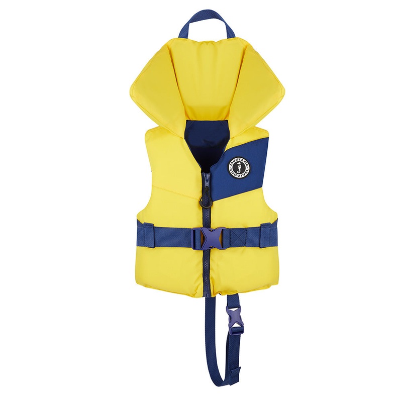 Mustang Lil’ Legends Child Foam Vest – Yellow/Navy [MV3556-844-0]