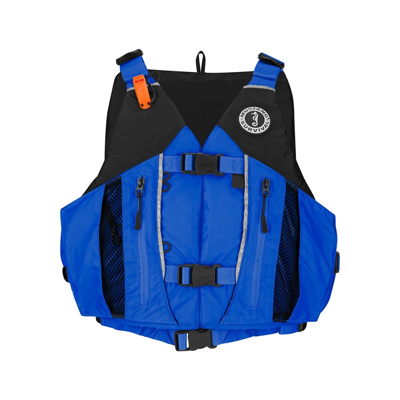 Mustang Solaris Foam Life Vest – M/L – Blue/Black [MV807002-863-M/L]