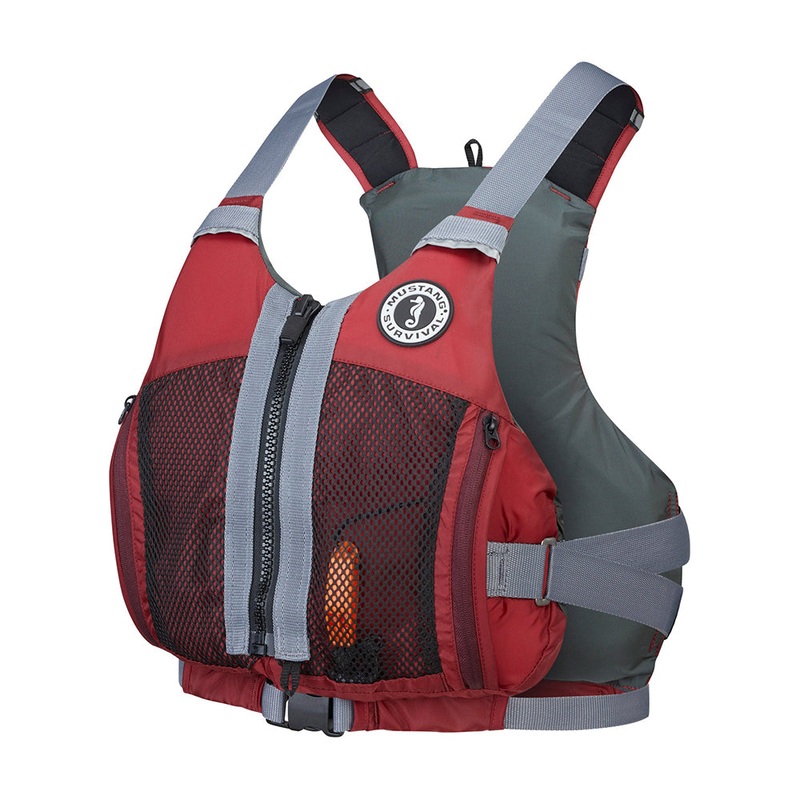 Mustang Women’s Destiny Foam Vest – S/M – Merlot [MV705002-860-S/M]