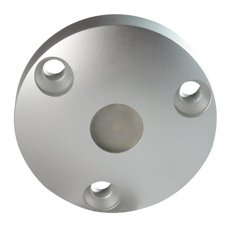 Lumitec High Intensity “Anywhere” Light – Brushed Housing – Blue Non-Dimming [101034]