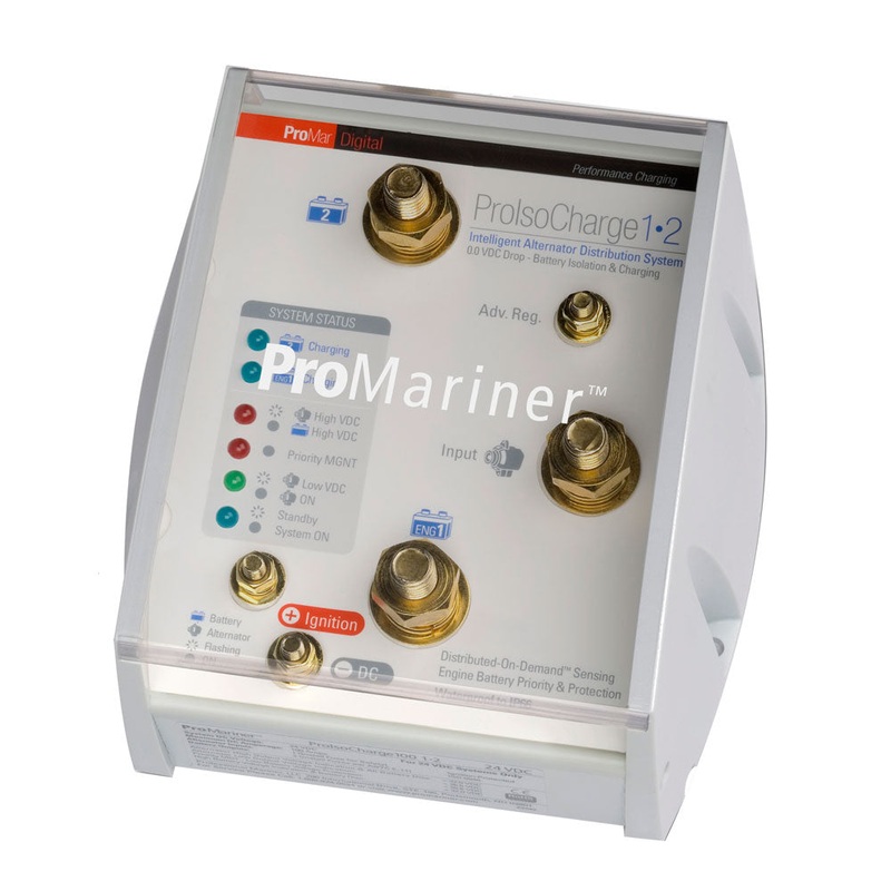 ProMariner ProIsoCharge Battery Isolator 120Amp 1-Alt 2-Bat – 12V [23121]