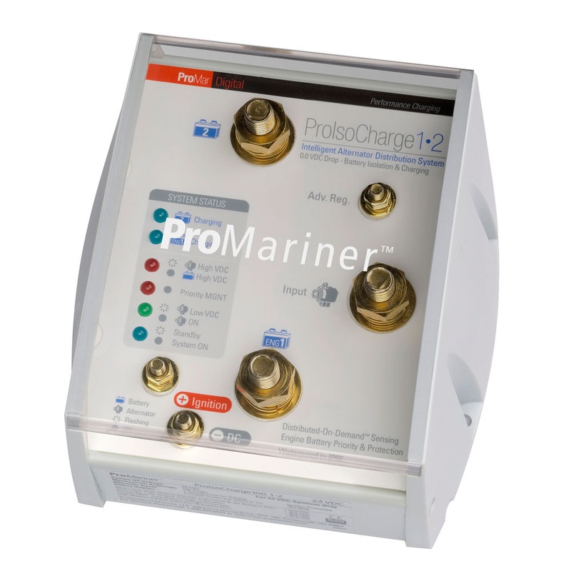 ProMariner ProIsoCharge Battery Isolator 180Amp 1-Alt 2-Bat – 12V [23122]