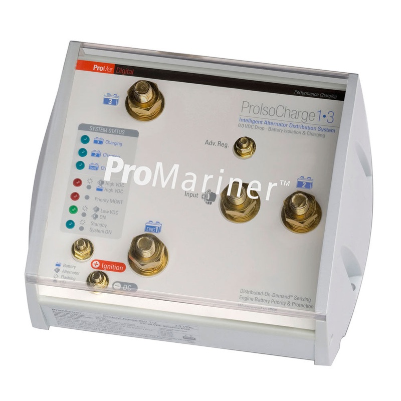 ProMariner ProIsoCharge Battery Isolator 180Amp 1-Alt 3-Bat – 12V [23125]