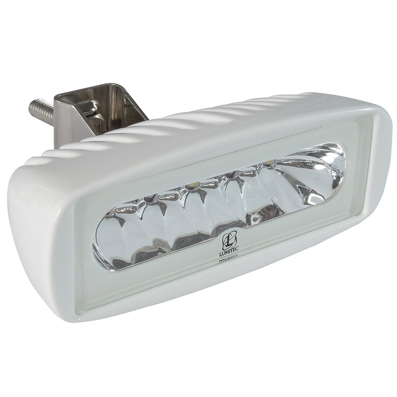 Lumitec Caprera2 – Dual Color LED Flood Light – White/Red Dimming [101103]