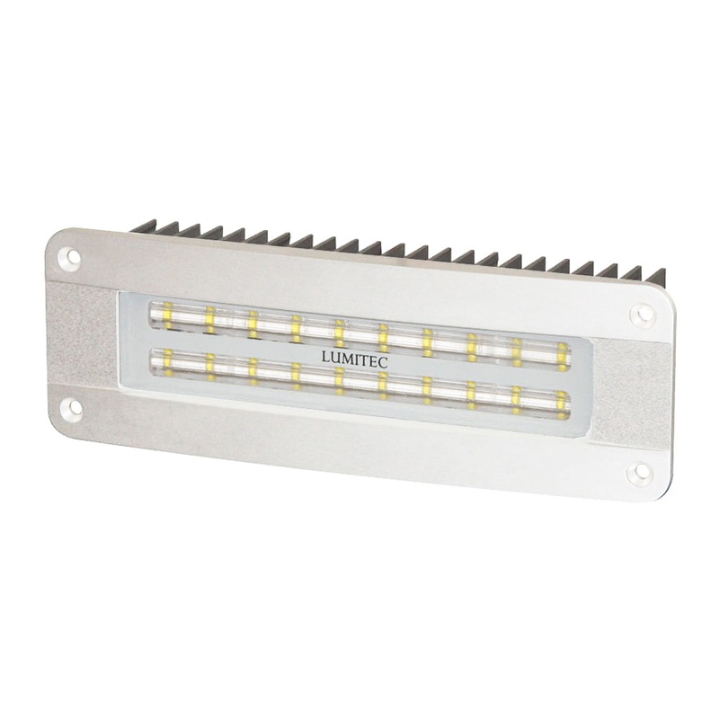Lumitec Maxillume2 – High Power/Flush Mount Flood Light – White Finish – White Dimming [101135]