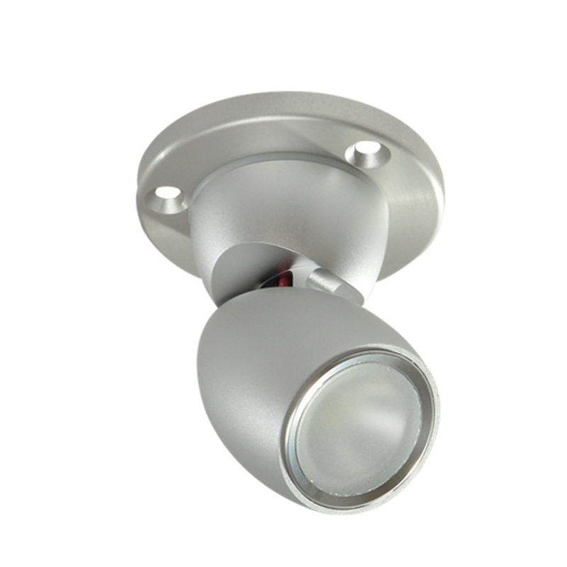 Lumitec GAI2 White Dimming/Red & Blue Non-Dimming Heavy Duty Base – Brushed Housing [111800]
