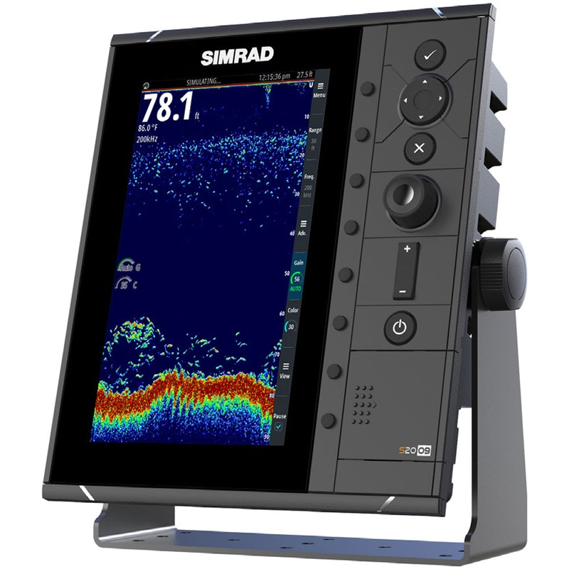 Simrad S2009 9″ Fishfinder w/Broadband Sounder Module & CHIRP Technology [000-12185-001]