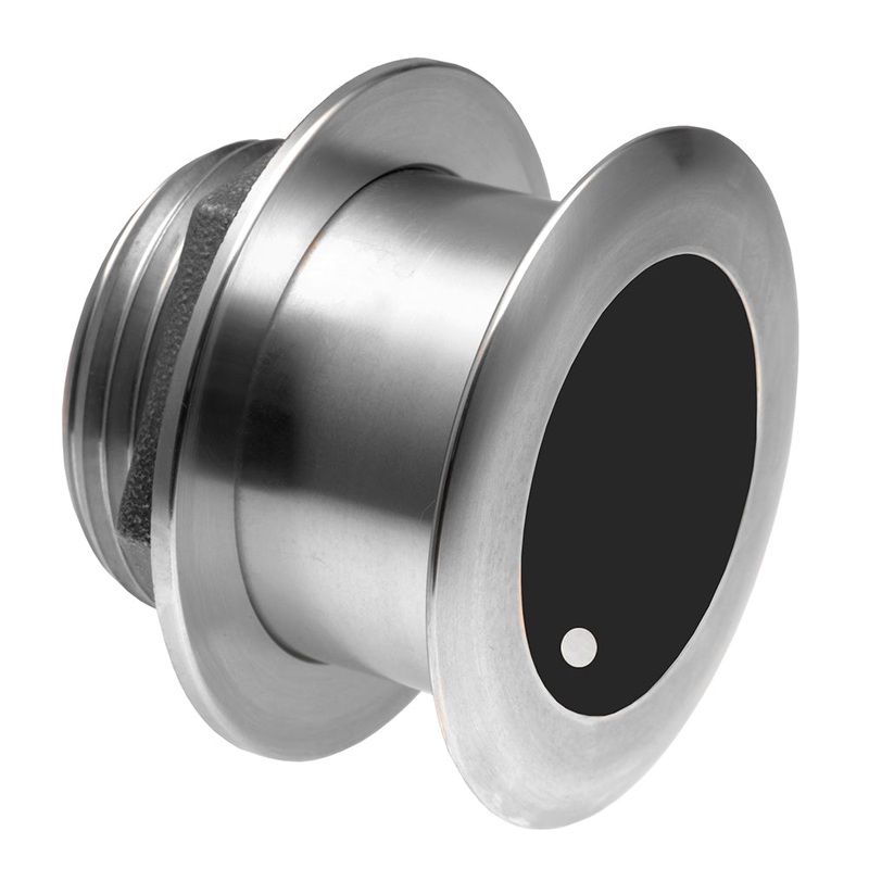Navico xSonic SS175M Stainless Steel Thru-Hull Tilted Medium CHIRP Transducer – 20 Element – 9-Pin [000-13779-001]