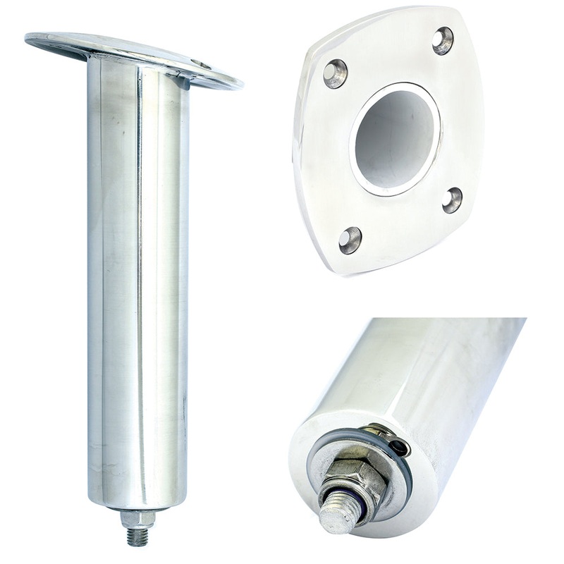 Tigress 4 Hole Extra Long Swivel Rectangular Head Rod Holder – 15 Degree – 12-1/2″ [88524XL]
