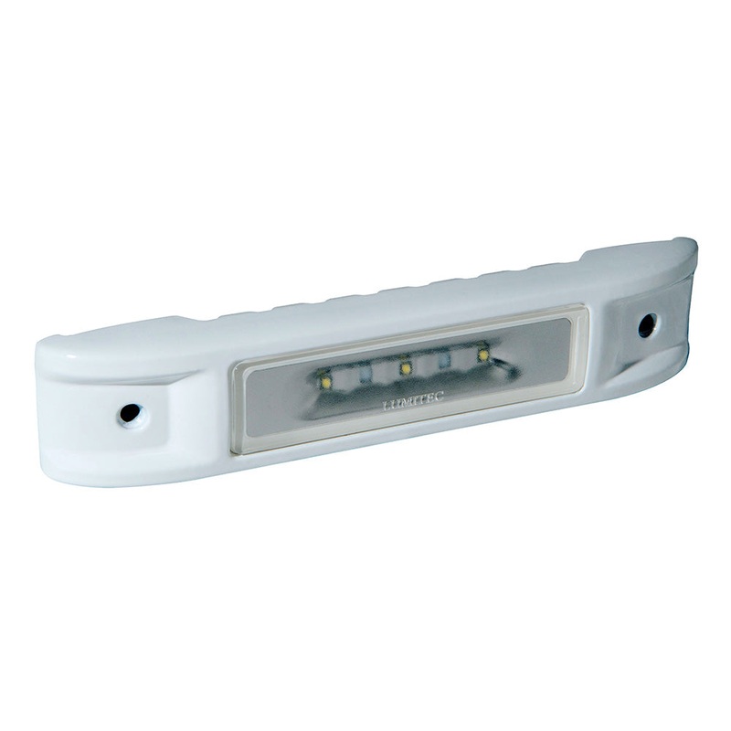 Lumitec Ibiza LED Engine Room Light – Red/White Dimming – White Finish [101521]
