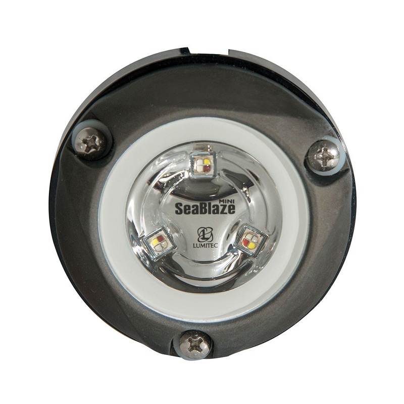 Lumitec Zambezi Mini Surface Mount Underwater Light – Blue – Non-Dimming [101457]