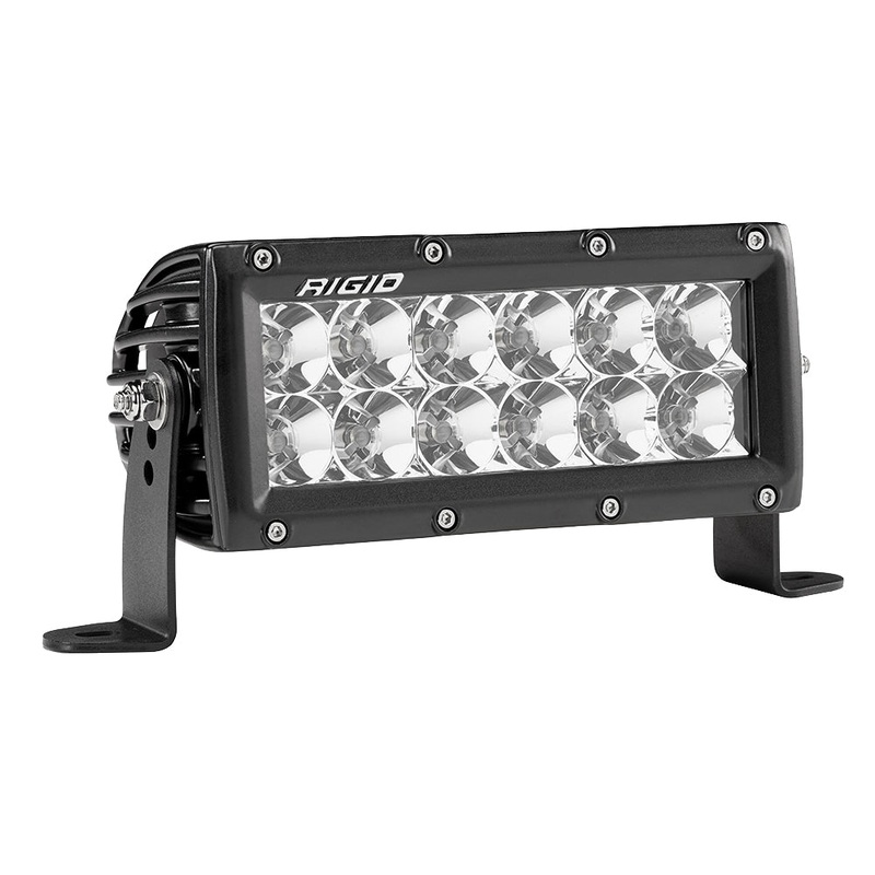 RIGID Industries E-Series PRO 6″ Flood LED – Black [106113]