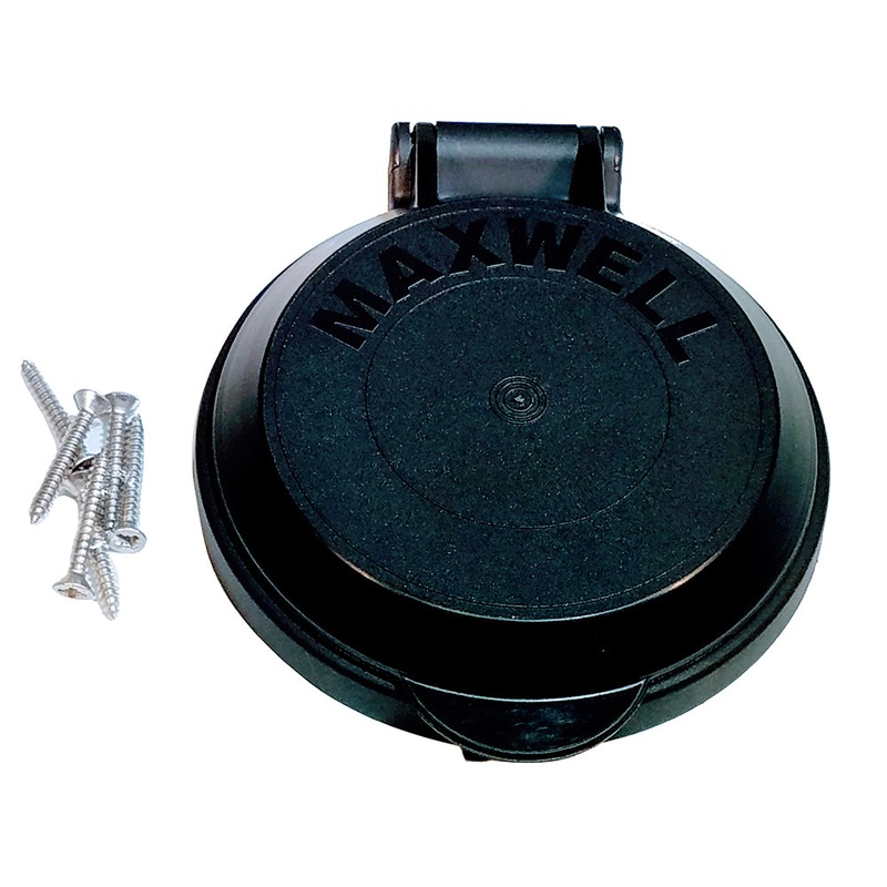 Maxwell Windlass Foot Switch Replacement Bezel Cover – Black [P104897]