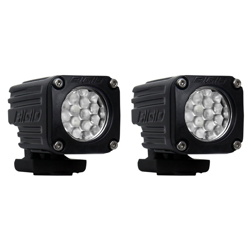RIGID Industries Ignite Surface Mount Diffused – Pair – Black [20541]